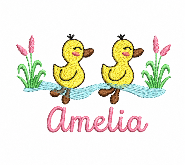 Personalised Plain Front Embroidered Babygrow
