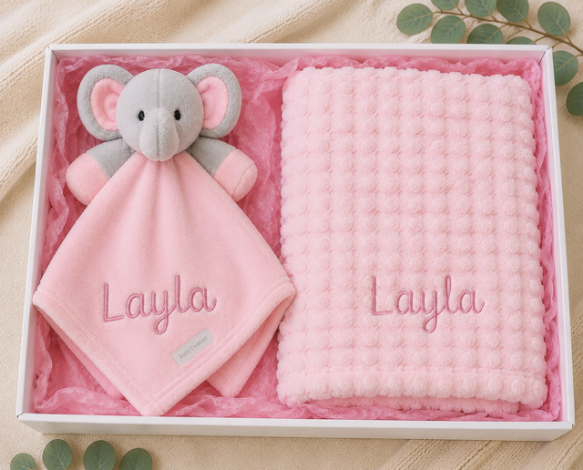 Personalised Baby Gift Set
