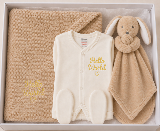 Personalised Baby Gift Set